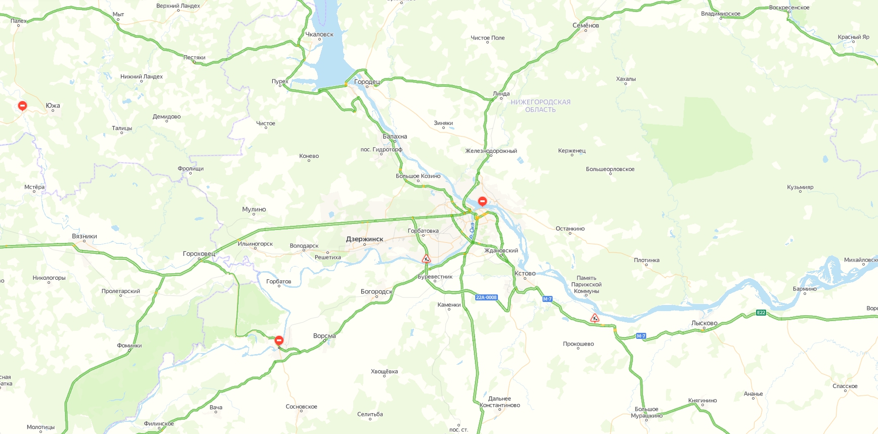 Пробки в Санкт-Петербурге онлайн в реальном времени на карте